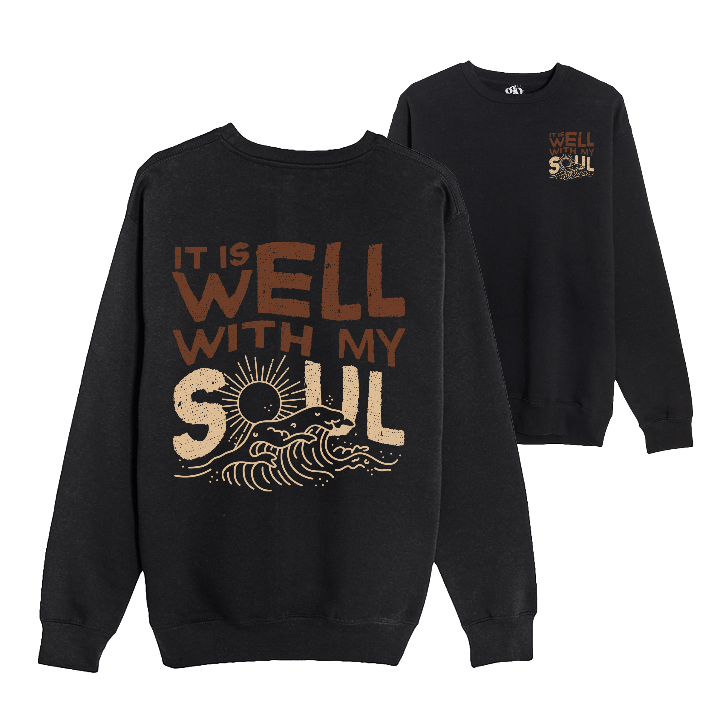 It Is Well Crewneck Sweatshirt – GLO It Is Well Crewneck Sweatshirt – GLO