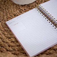 Linen Glo Floral Sermon Notes