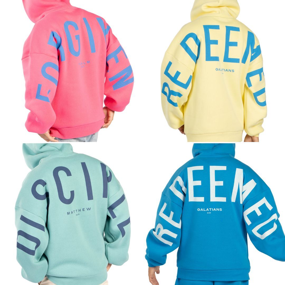 Kingdom Essential Hoodie - Bright Colors - Printed