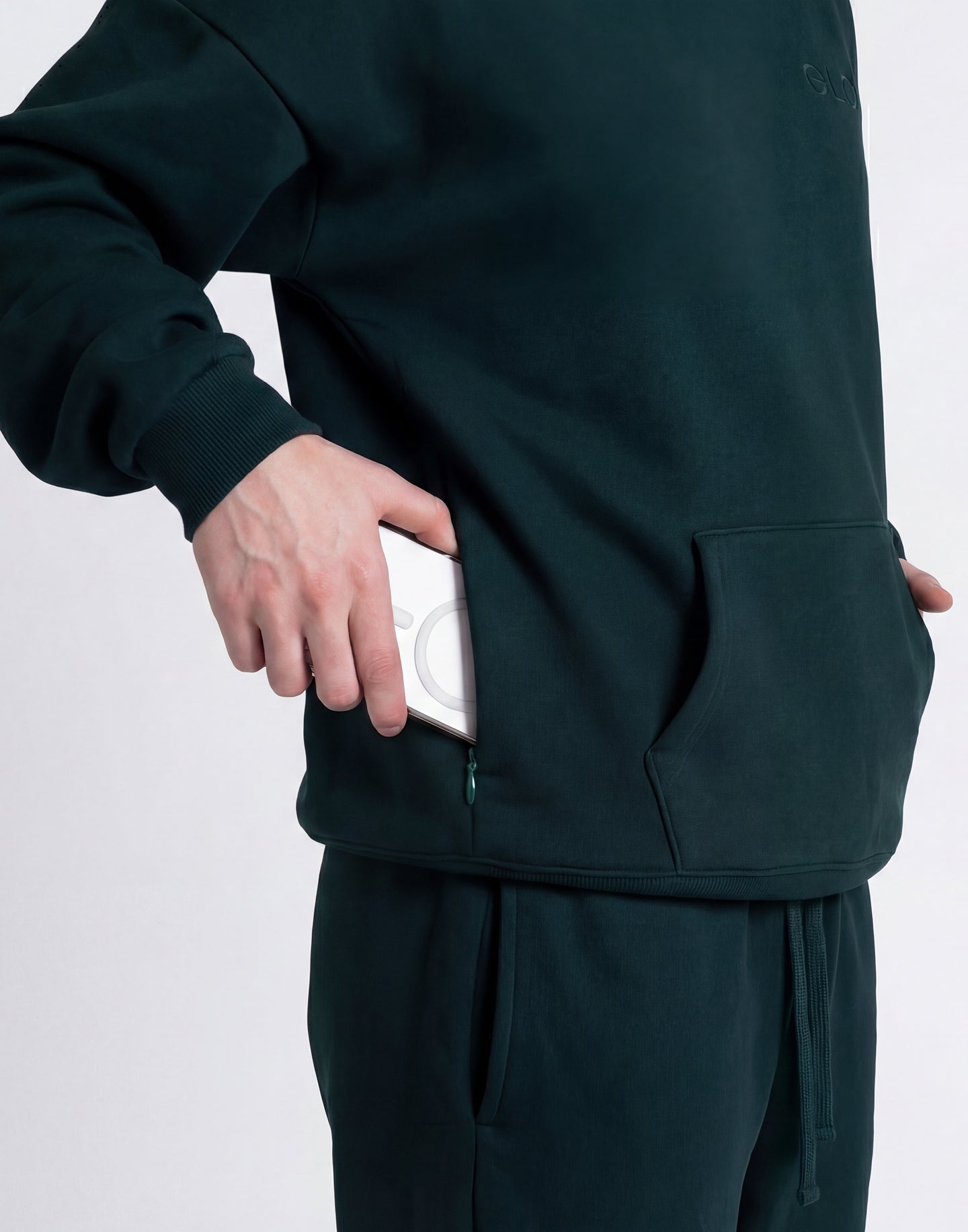 Forgiven - Heritage Green | Tyler is 6’ and wears a size M