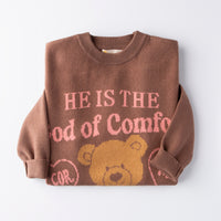 God of Comfort Jacquard Sweater