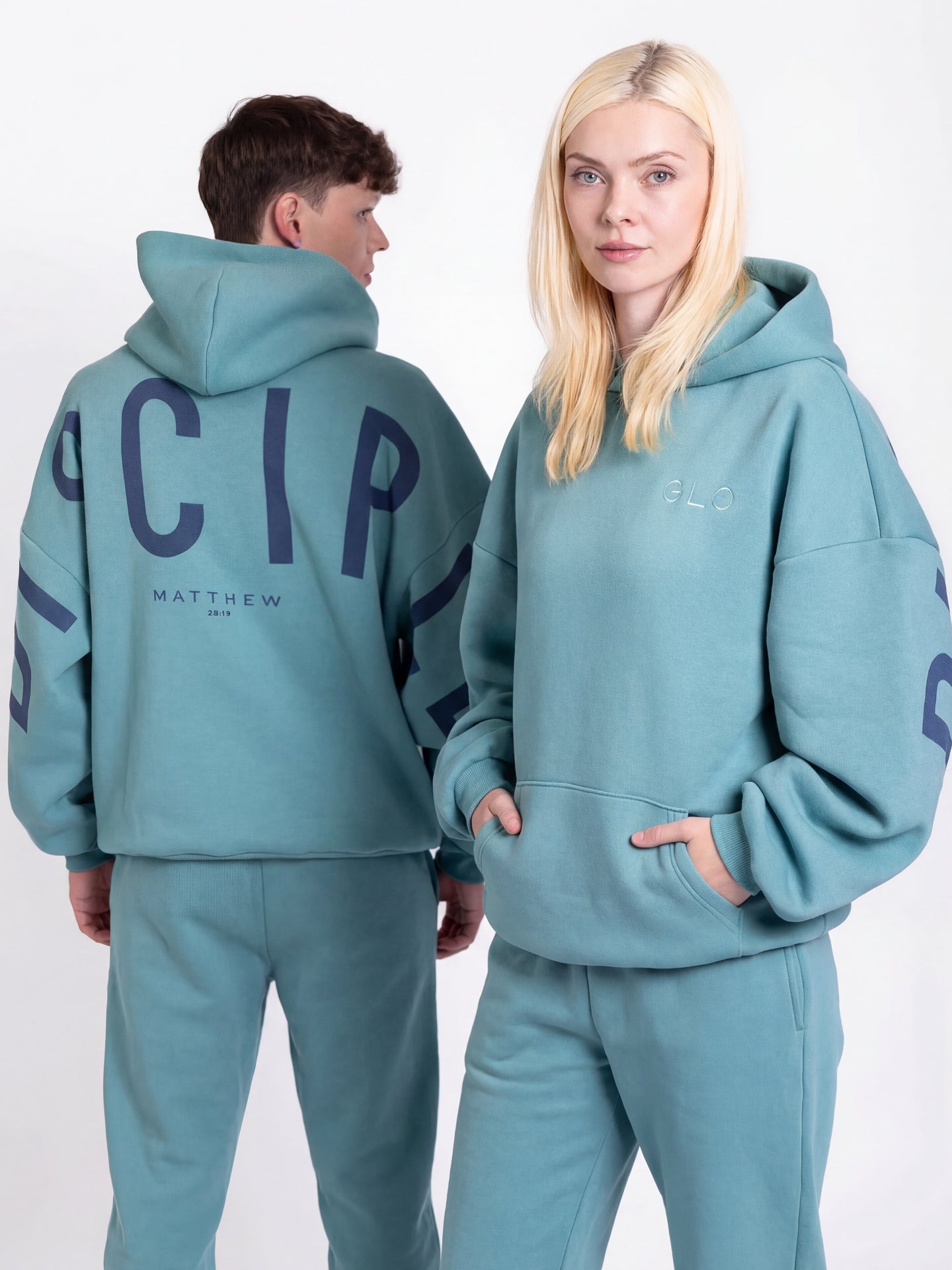 Disciple - Dusty Turquoise | Jordan is 5'11'' and wears a size XS