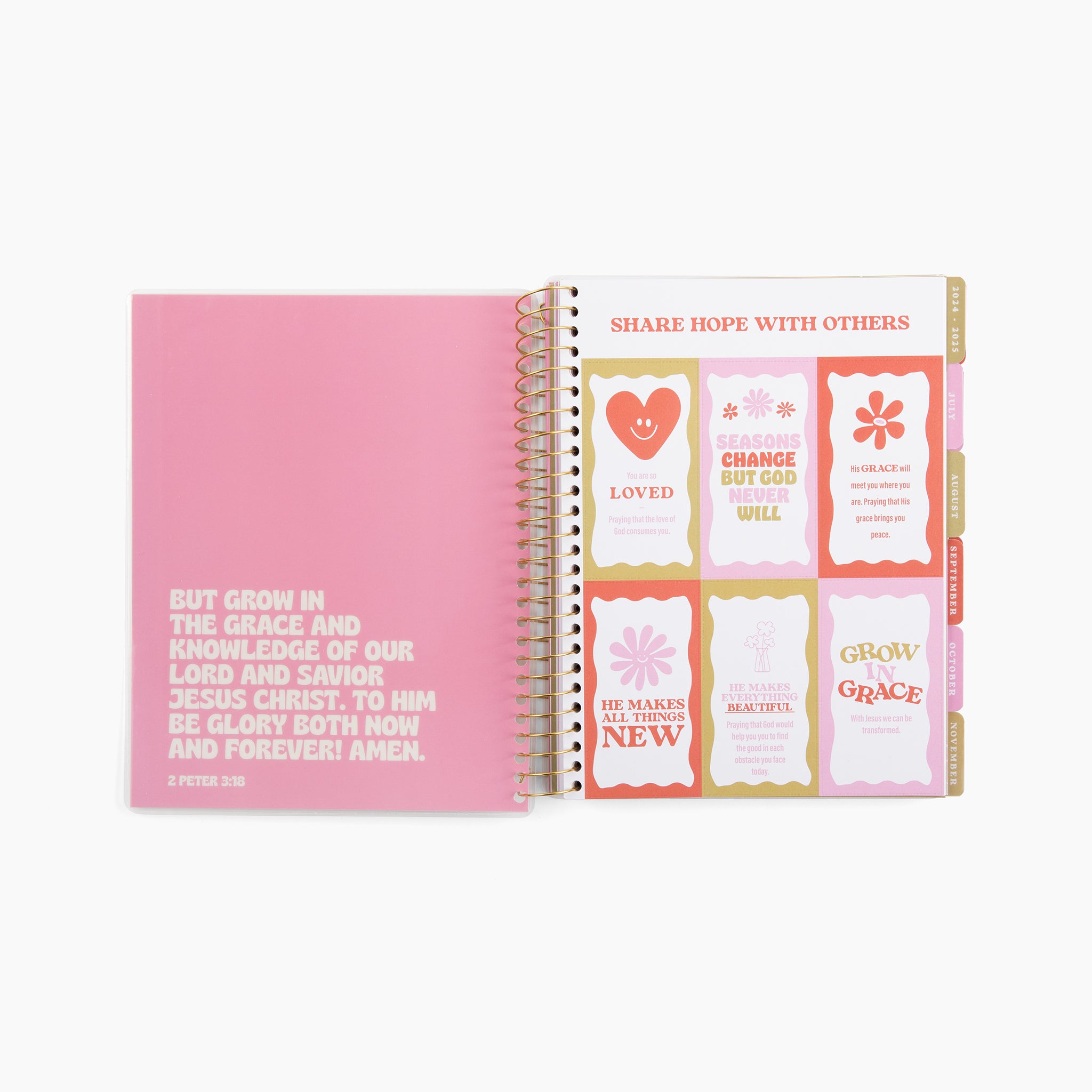 2025 Grow in Grace 18Month Planner GLO