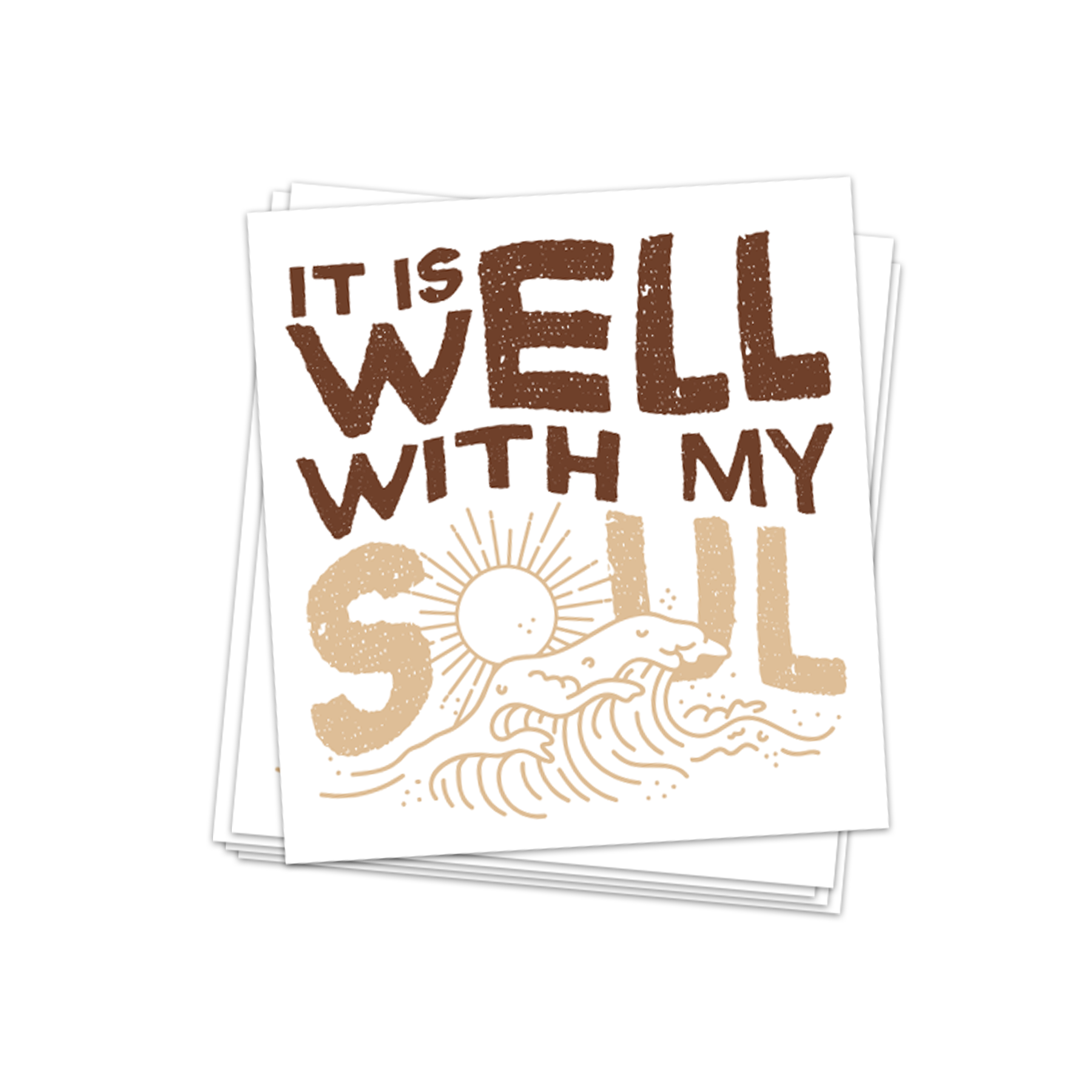 It Is Well Sticker – GLO