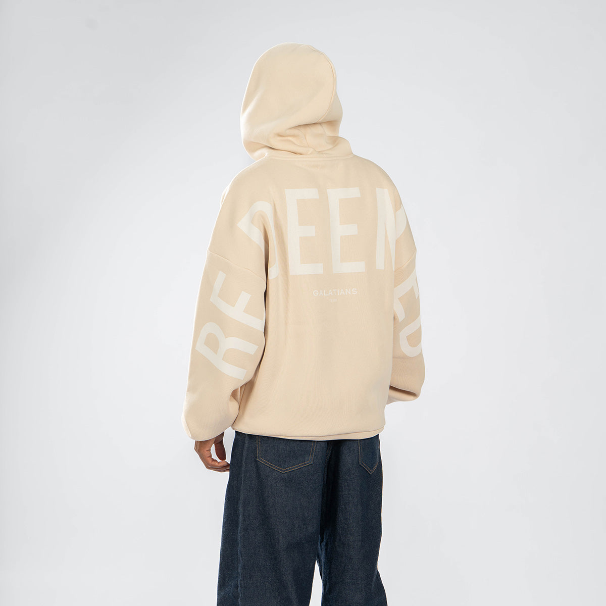 Redeemed - Biscotti - White Print