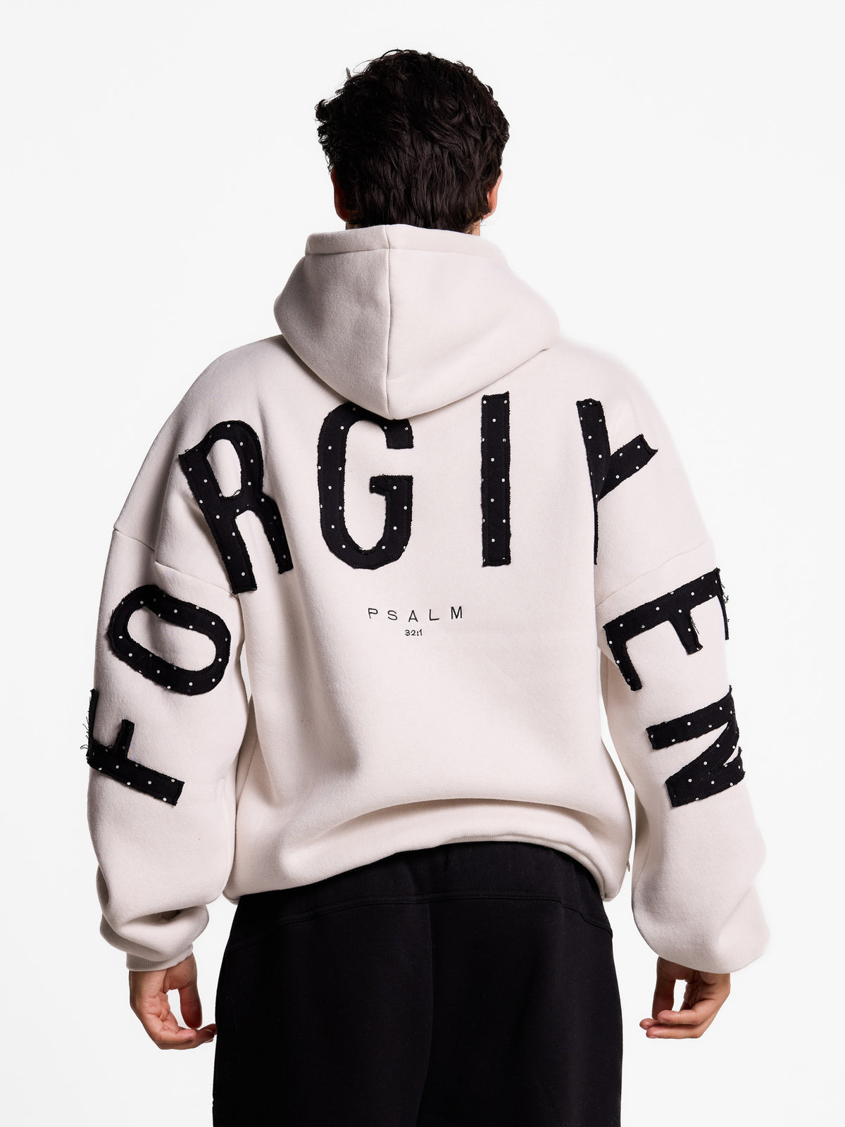 Forgiven - Black Polkadot Patch - Antartica
