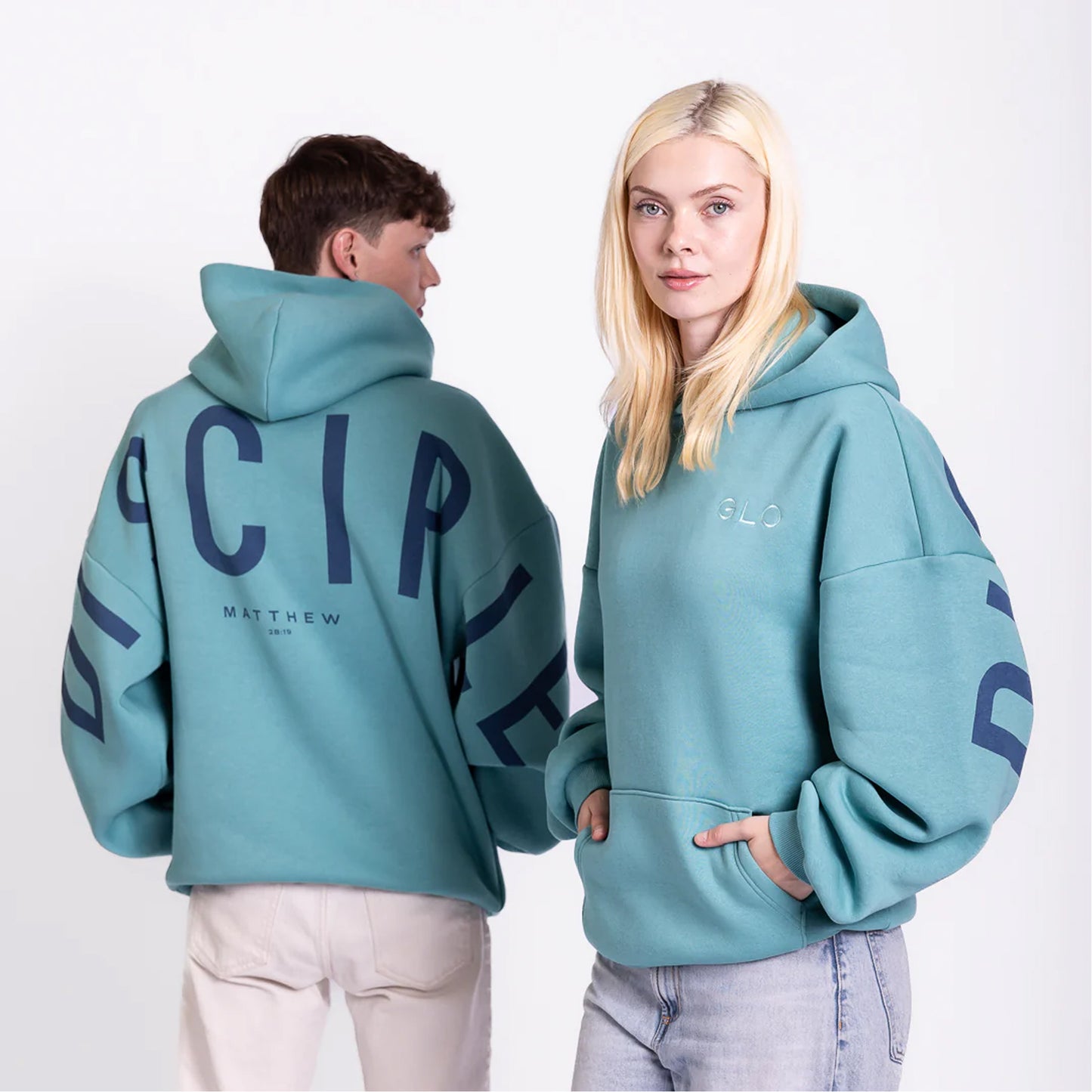 Disciple - Dusty Turquoise | Jordan is 5'11'' and wears a size XS