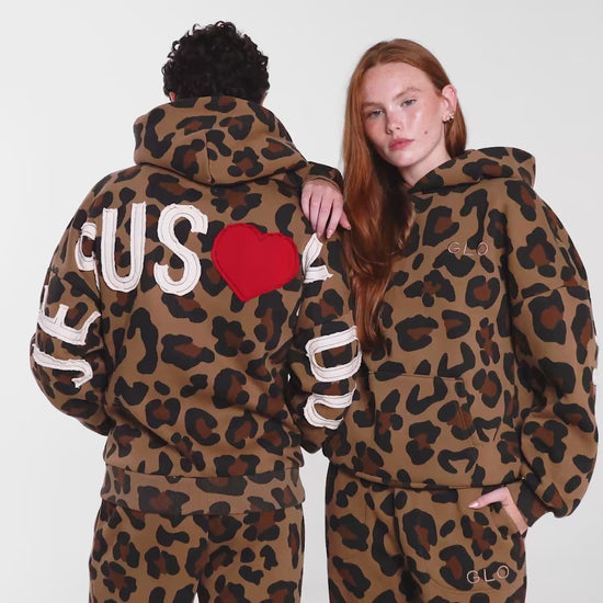 Jesus Loves You - Brown Leopard