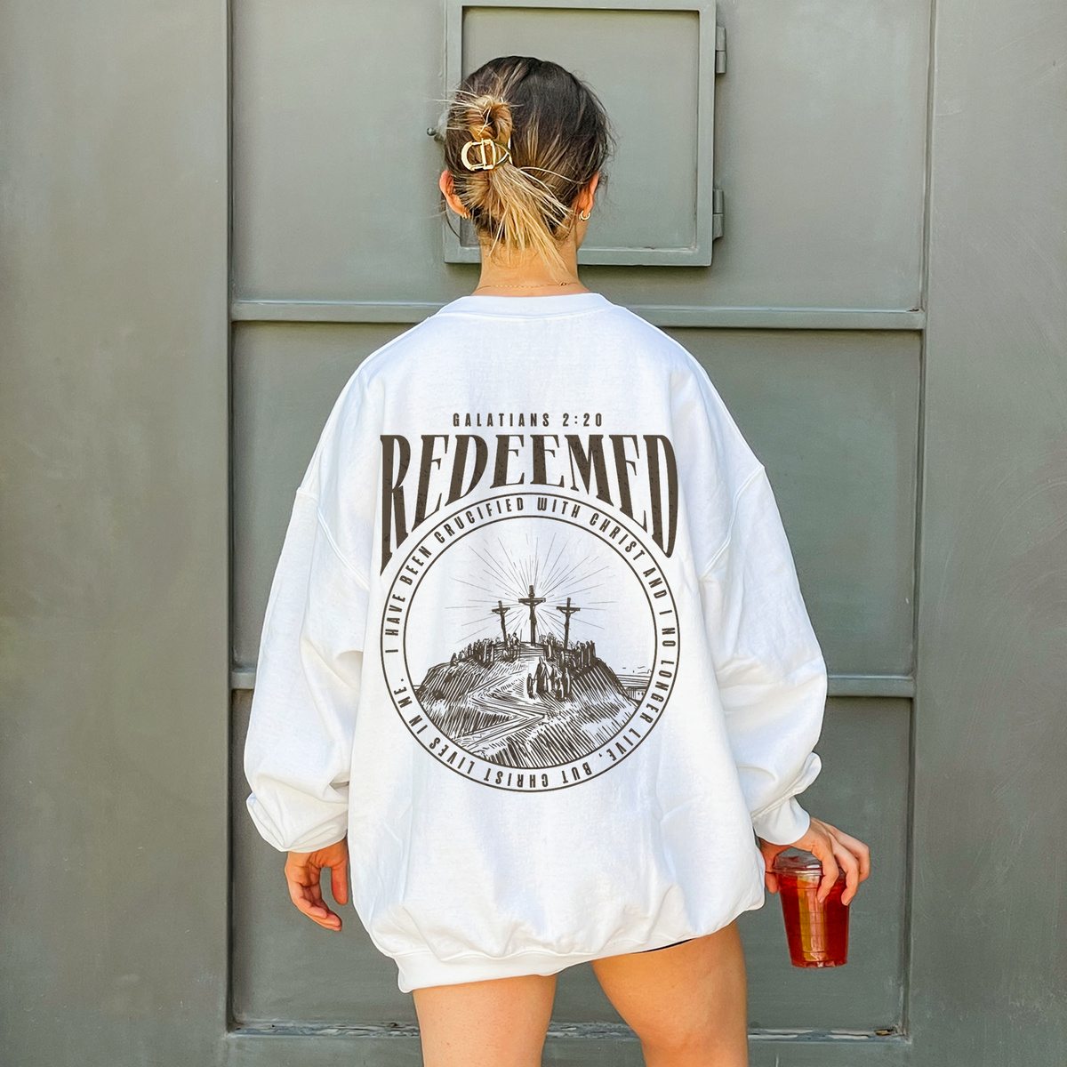 Redeemed Crewneck Sweatshirt – GLO