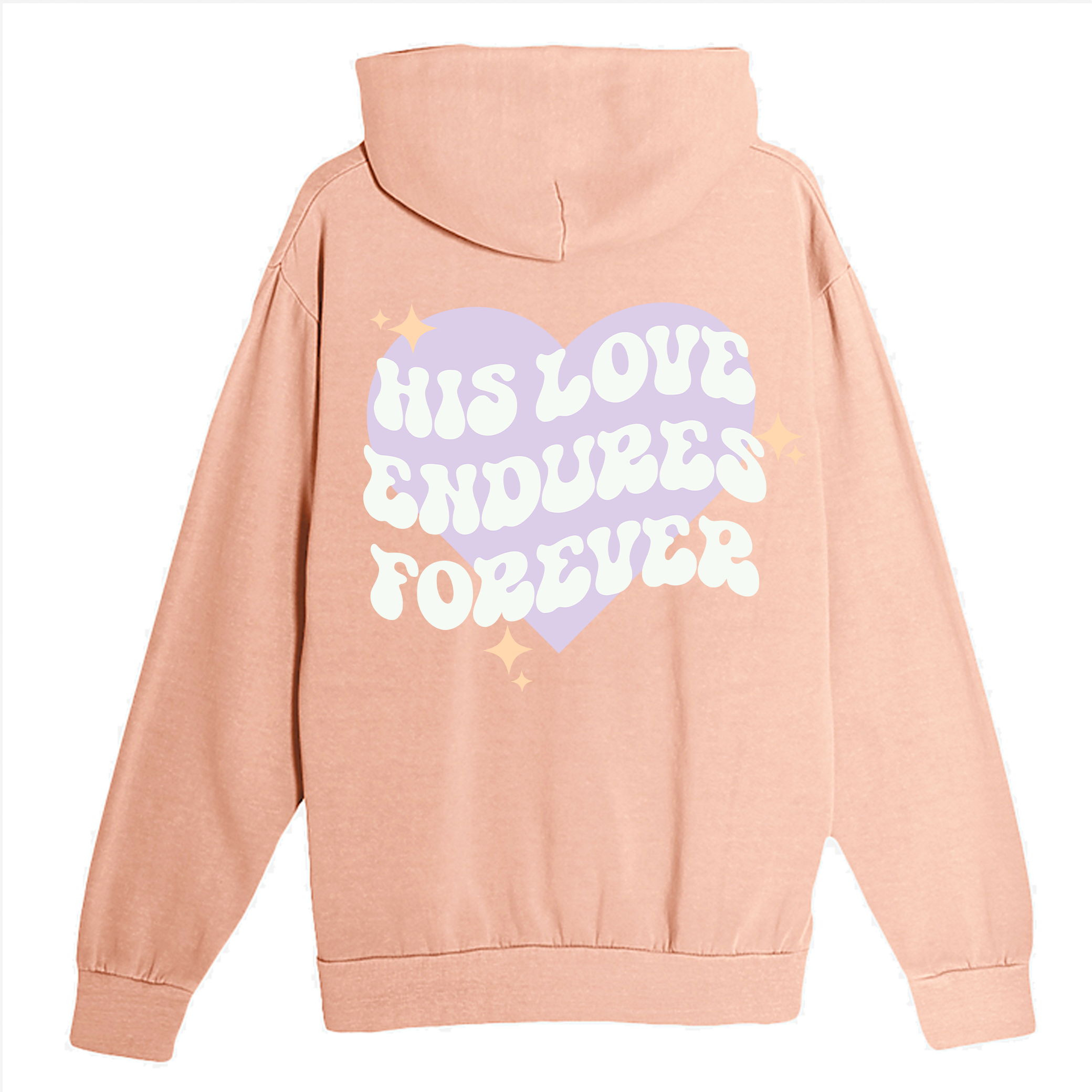 His Love Endures Forever Pullover Hoodie – GLO His Love Endures Forever Pullover Hoodie – GLO